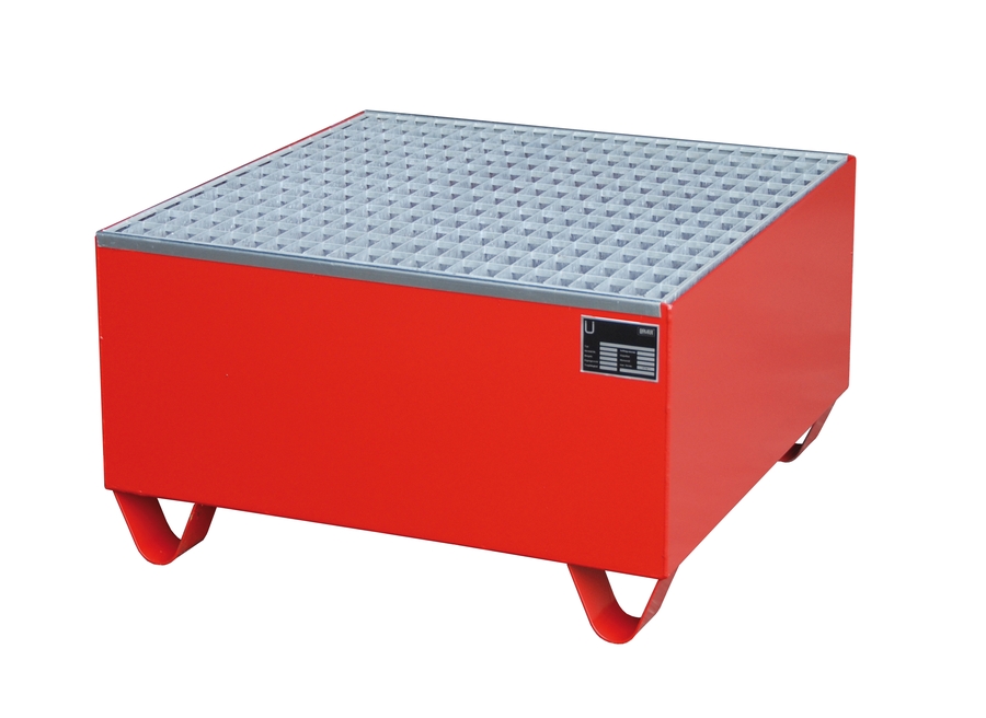 Milieucontainers en  opvangbakken