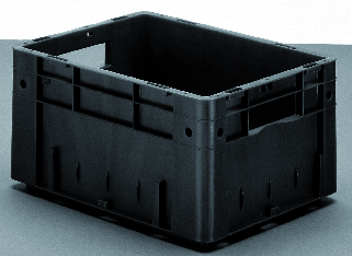 Versterkte  anti-statische stapelbakjes