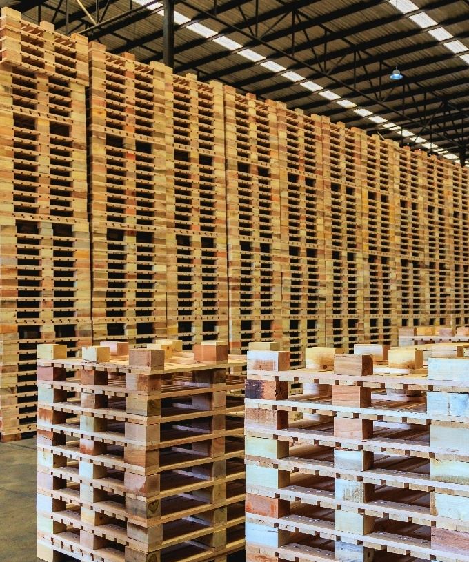 Opzetrand pallet palletrand