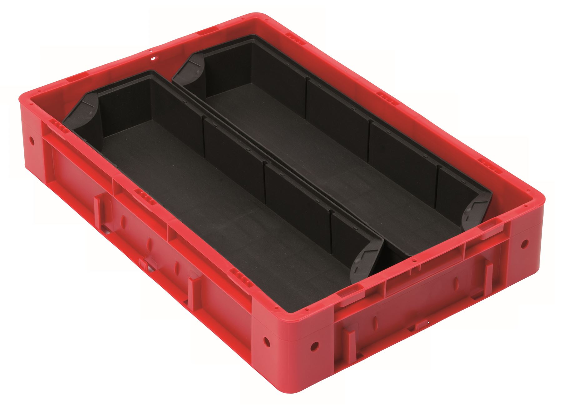 Kunststof magazijnbakken