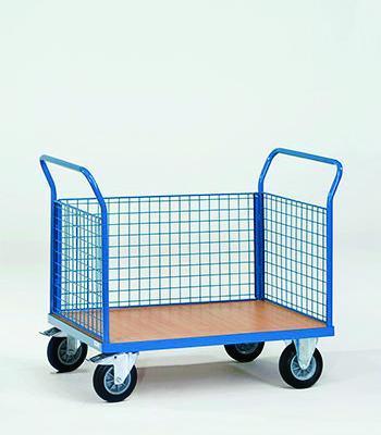 Platformwagen met gaaswanden