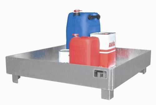 stalen lekbak kunststof lekbak