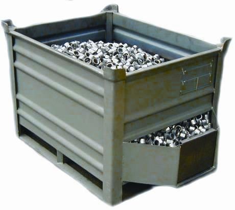 Kunststof magazijnbakken