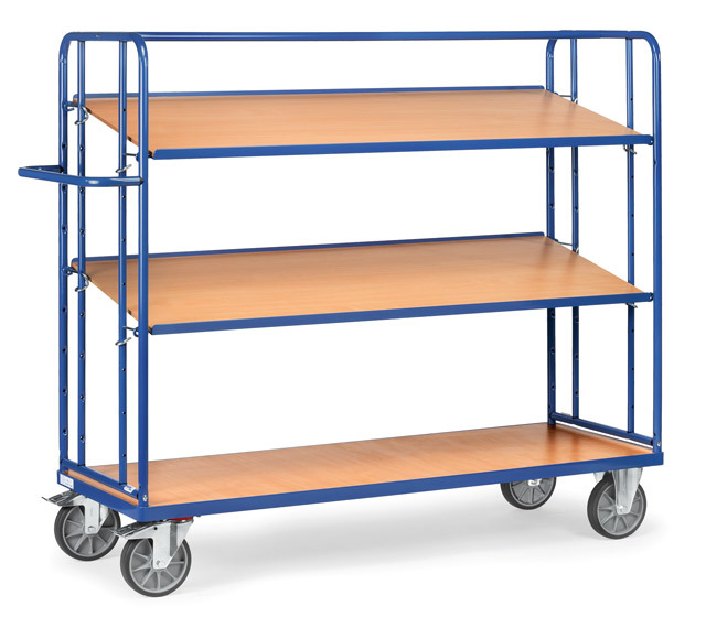 Etagewagen met verstelbare etages