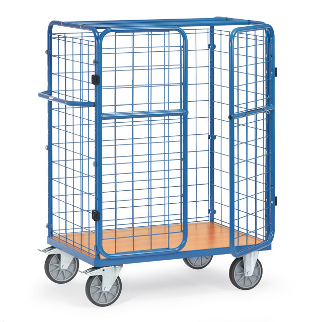 Pakketwagens in gaas met vleugeldeuren