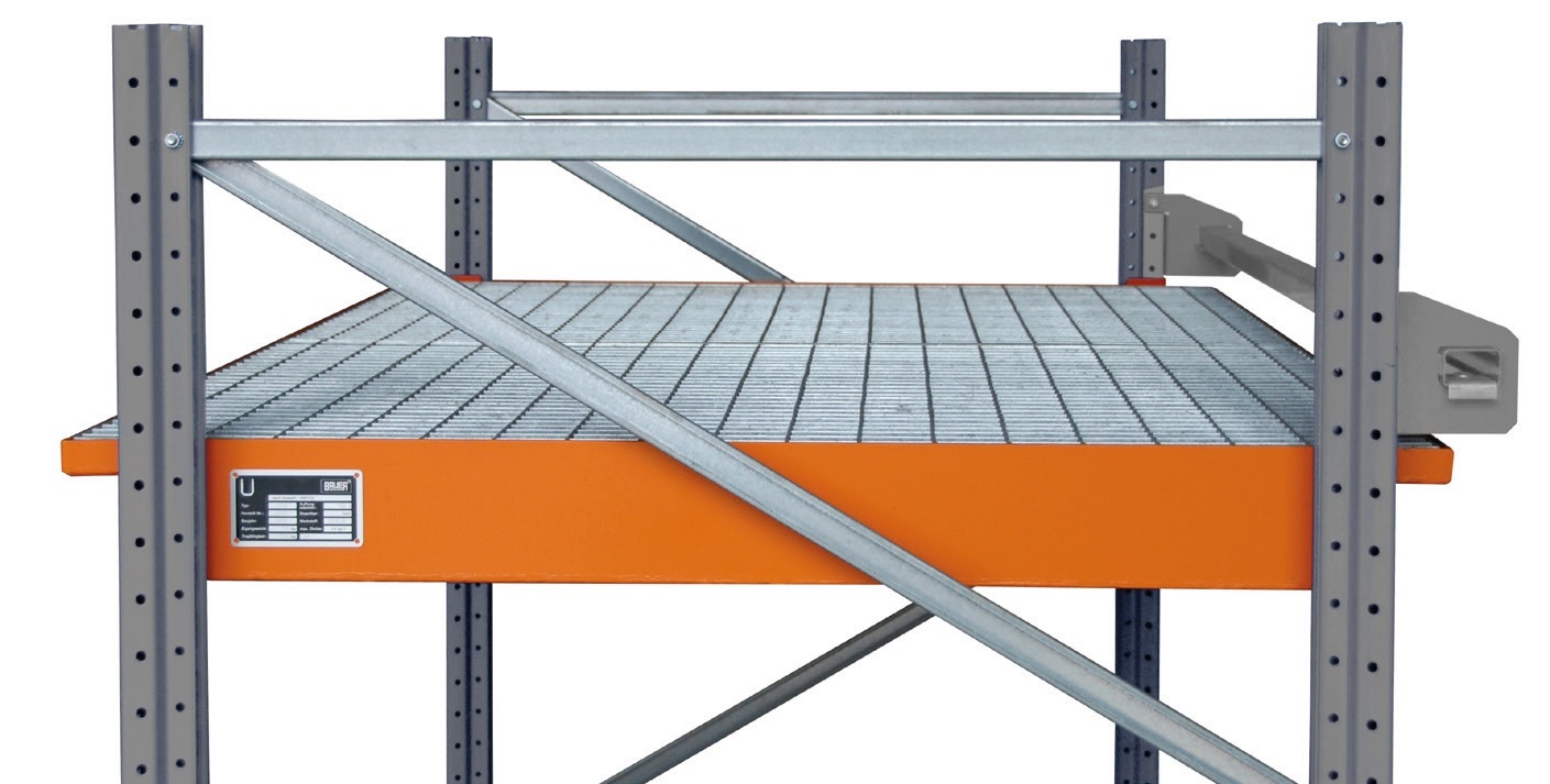 Rek- en hangopvangbakken type 40RW en 40EHW