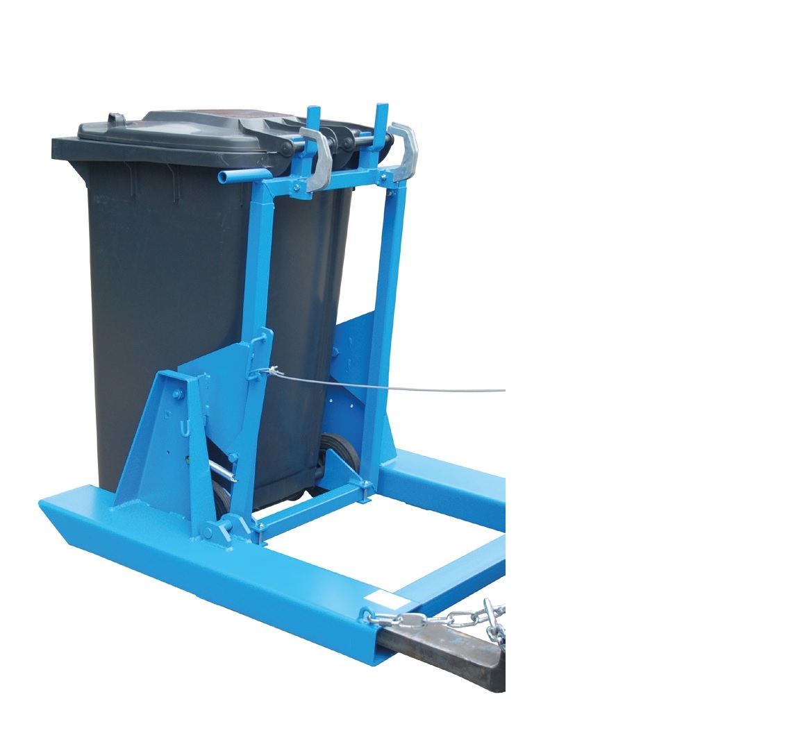 Huisvuil containerkieper