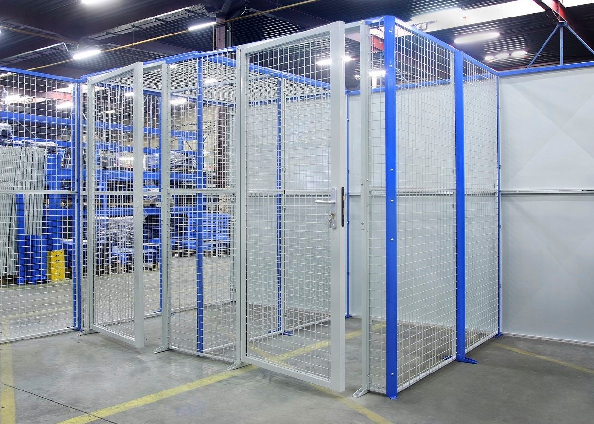 Industriële scheidingswand