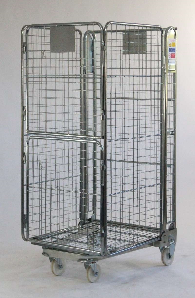 Nestbare rolcontainer